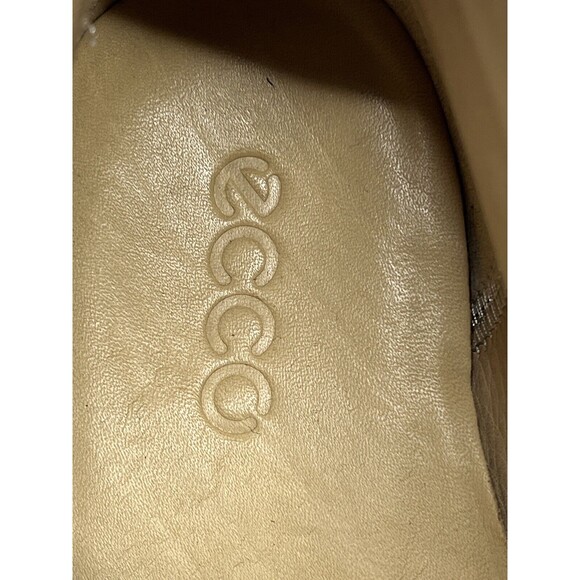 Ecco Brown Suede Lace Up Ankle Booties Sz. 39 - Picture 6 of 7